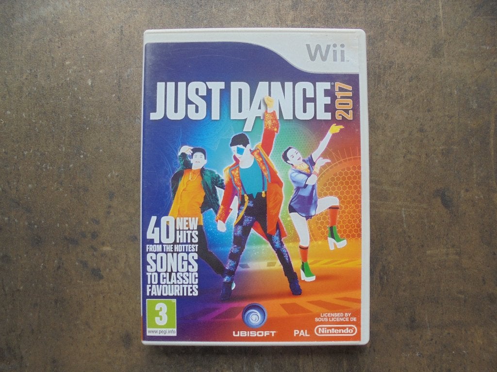 Just Dance 2017 voor Wii (zie foto's), Games en Spelcomputers, Games | Nintendo Wii, Muziek, Gebruikt, Ophalen of Verzenden, 3 spelers of meer