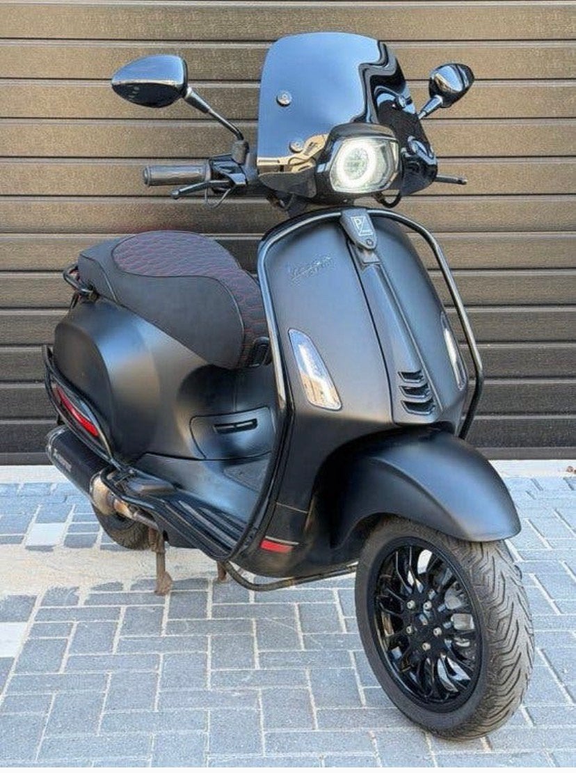 Vespa sprint 2021 e5 malossi akrapovic, Enlèvement