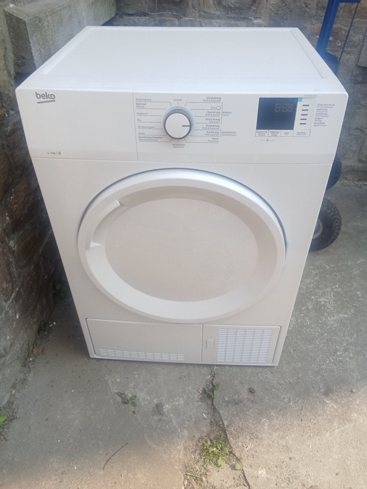 Sèche linge Beko 7kg, Electroménager, Enlèvement ou Envoi