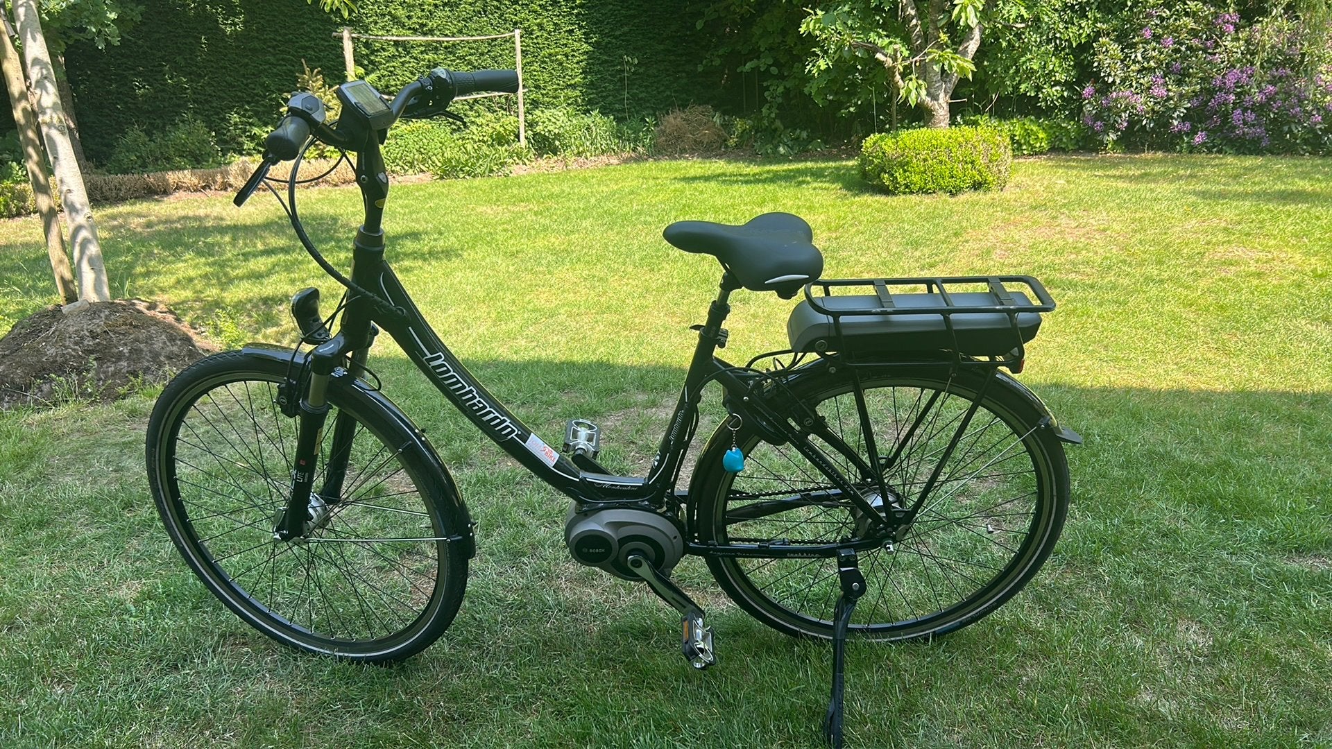 Electrische damesfiets met Bosch middenmotor, Fietsen en Brommers, Elektrische fietsen, Ophalen, Gebruikt, Overige merken