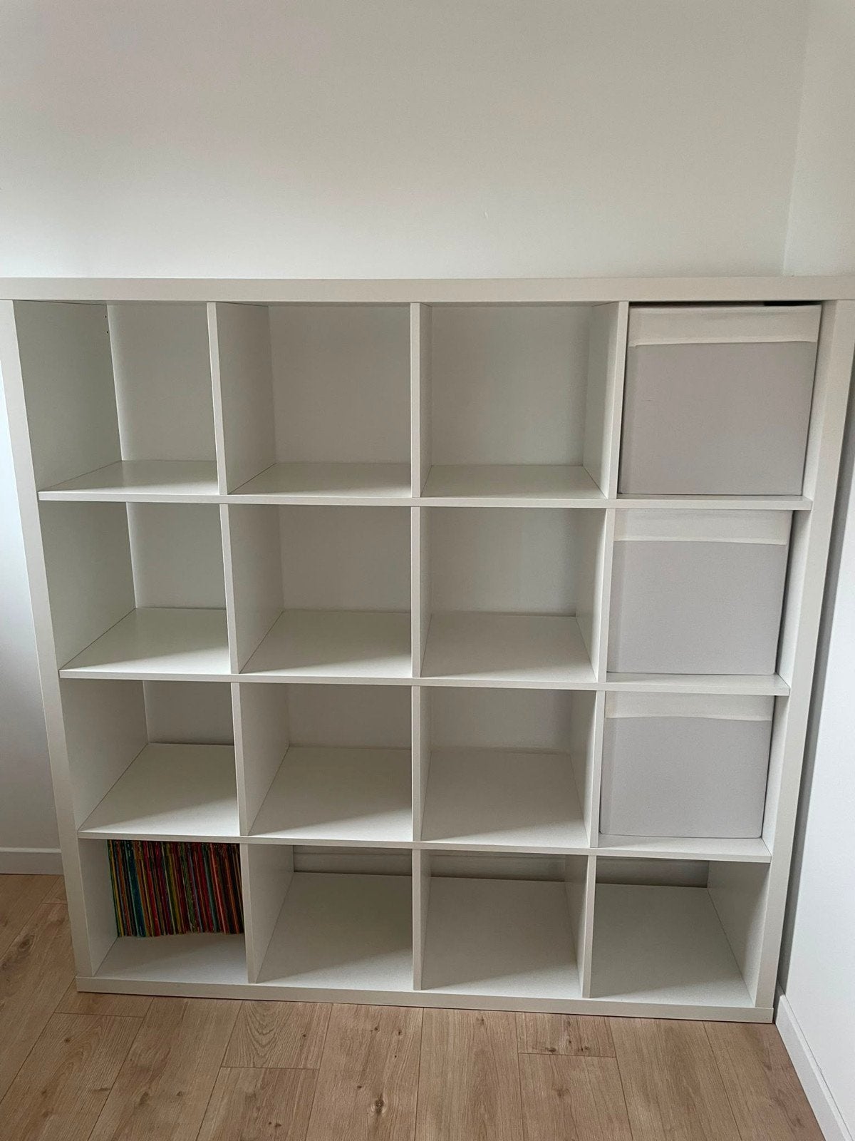 witte IKEA KALLAX 4x4, Enlèvement