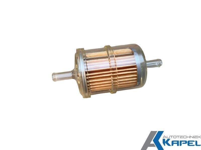 Voorfilter recht 8mm aansluitingen, Neuf