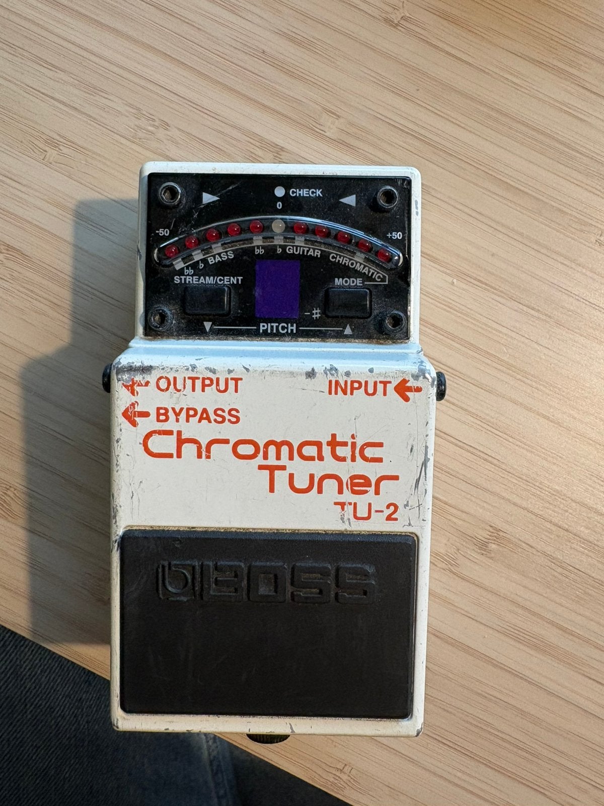 BOSS TU-2 Chromatic Tuner, Enlèvement ou Envoi, Utilisé, Autres types
