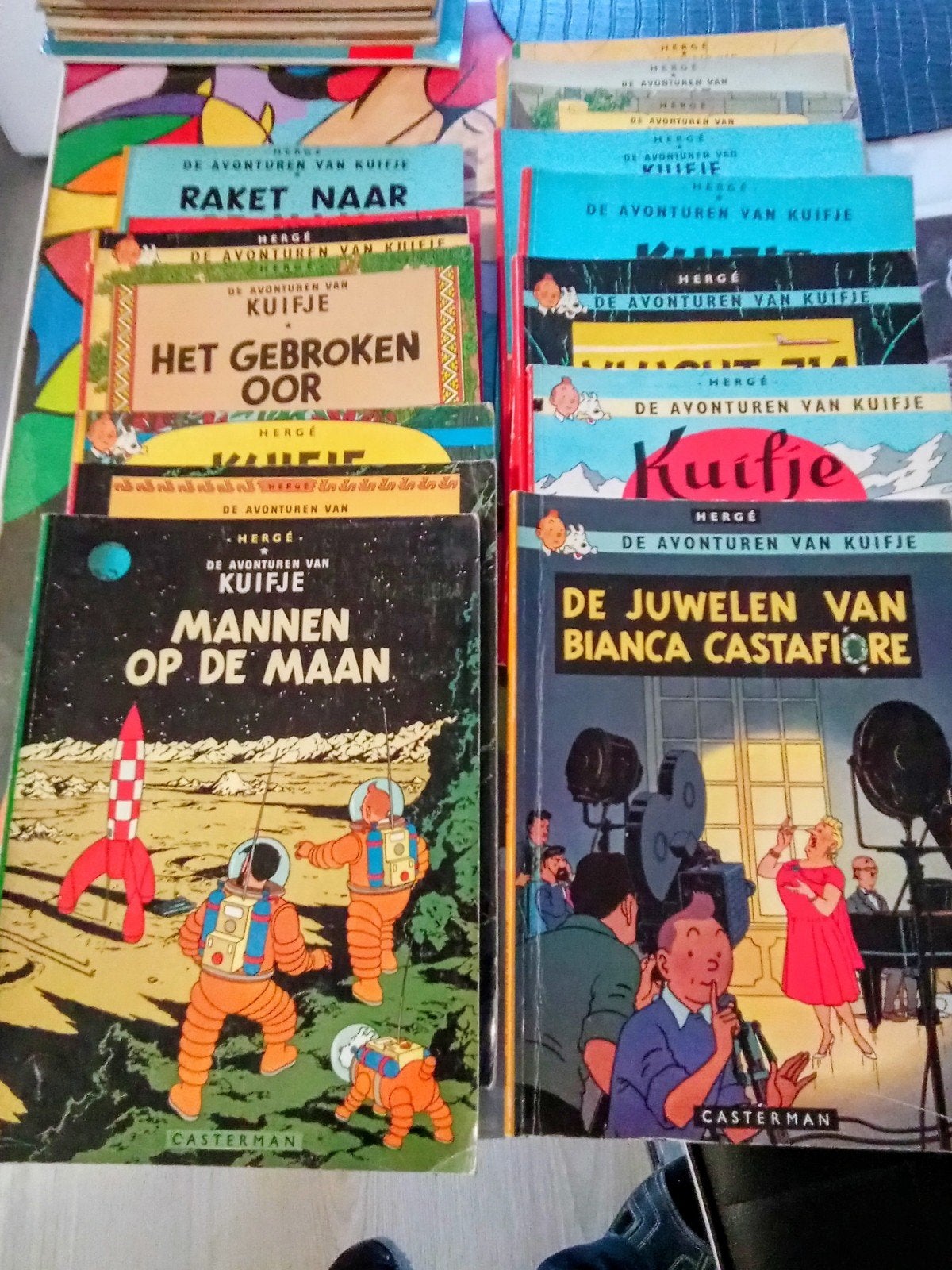 kuifje, Livres, Plusieurs BD, Enlèvement ou Envoi, Utilisé