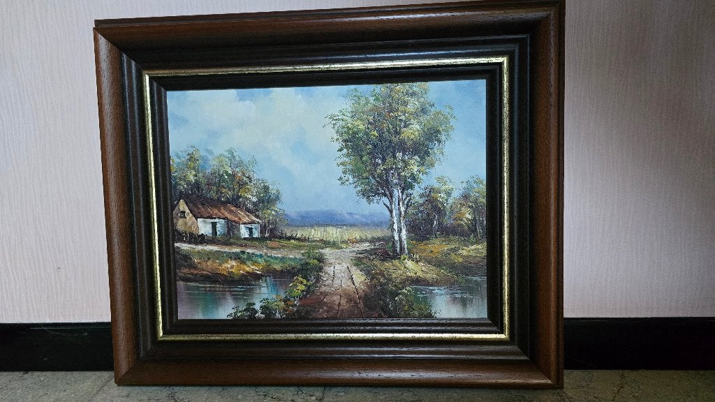 Schilderij met landschap, Ophalen, Klassiek, Landschap