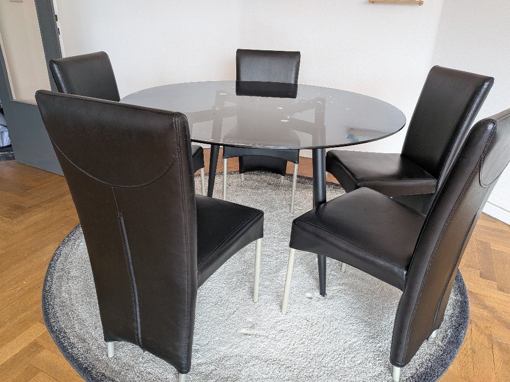 Tapis, Maison & Meubles, Ameublement | Tapis & Moquettes, 200 cm ou plus, Rond, Enlèvement, Bleu
