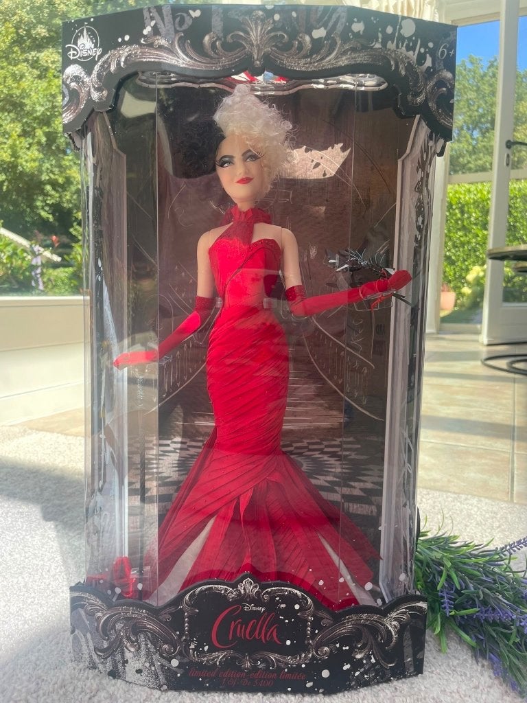 Poupée Cruella Édition Limitée Disney Store 17" (Neuve), Collections, Enlèvement, Neuf
