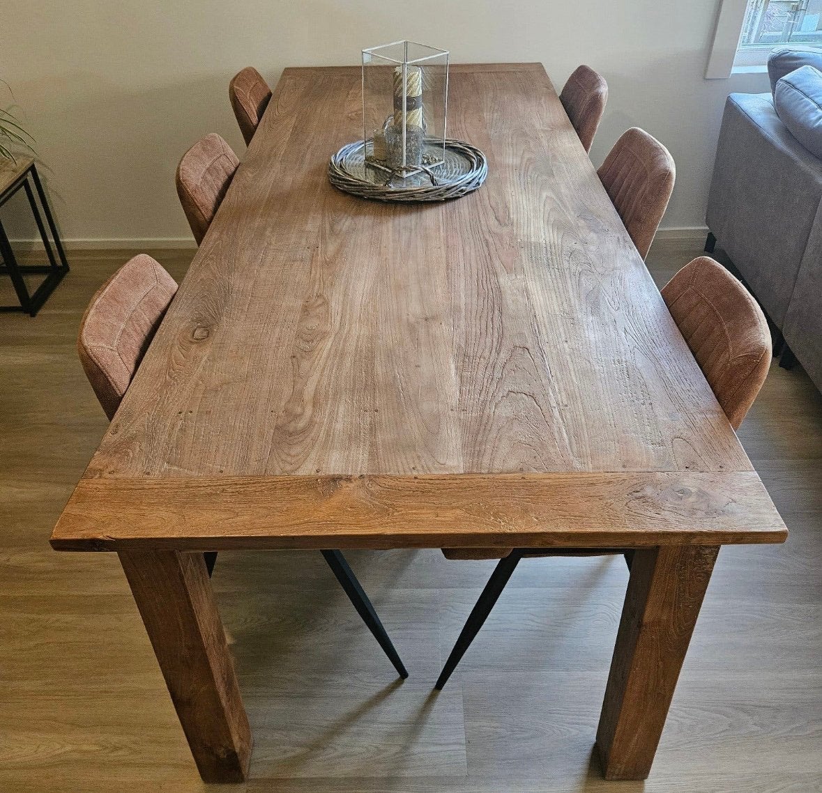 Teak tafel, Enlèvement, Comme neuf