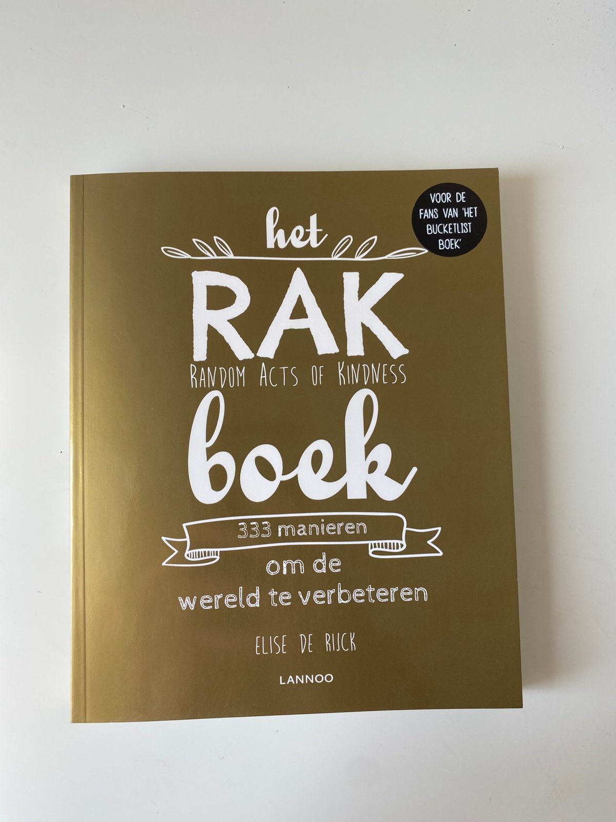 Elise de Rijck - Het RAK boek, Boeken, Ophalen, Elise de Rijck