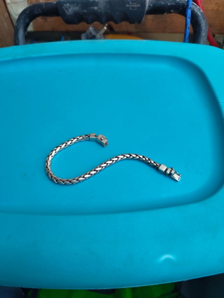 Armband budha to budha, Handtassen en Accessoires, Armbanden, Ophalen of Verzenden, Zo goed als nieuw, Zilver, Zilver