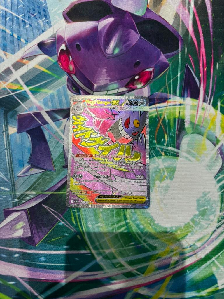 Mega Gengar EX 269/211 – Full Art Secret Rare – Pokémon Card, Enlèvement ou Envoi, Comme neuf, Foil