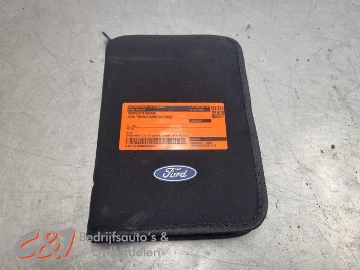 Livret d'instructions d'un Ford Transit Connect, -, 3 mois de garantie, -, -