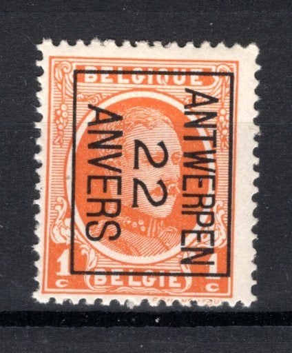 PRE66B MNH** 1922 - ANTWERPEN 22 ANVERS, Envoi, Non oblitéré, Neuf