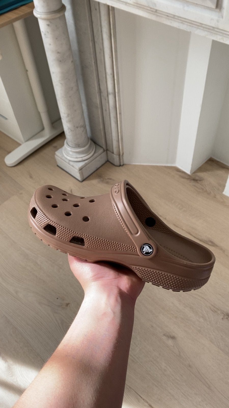 Crocs, Kleding | Heren, Slippers, Bruin, Nieuw, Ophalen of Verzenden