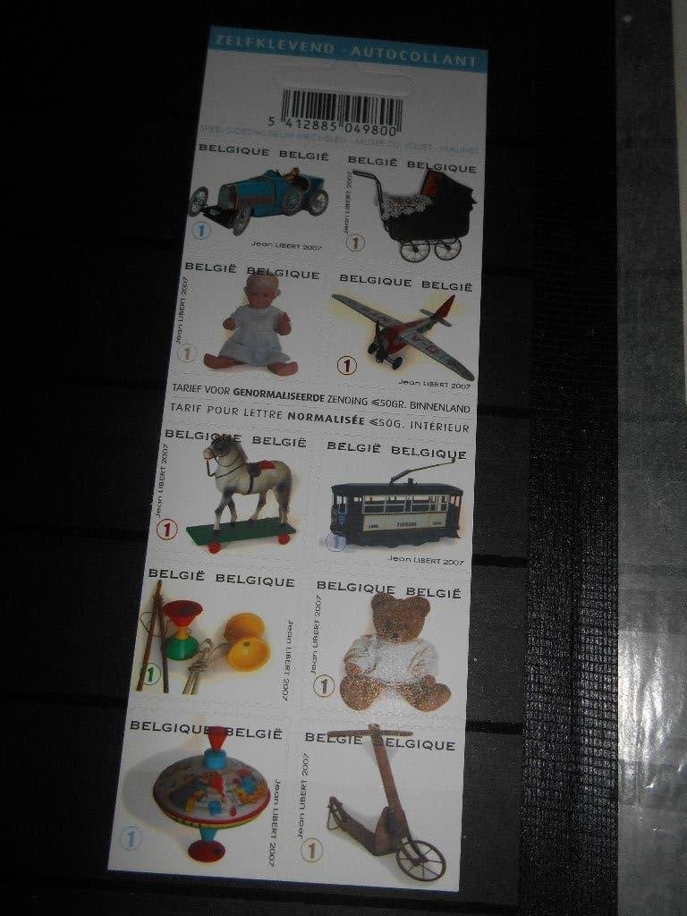 Carnet 10 Timbres Belge " Jouets anciens", Timbres & Monnaies, Enlèvement ou Envoi