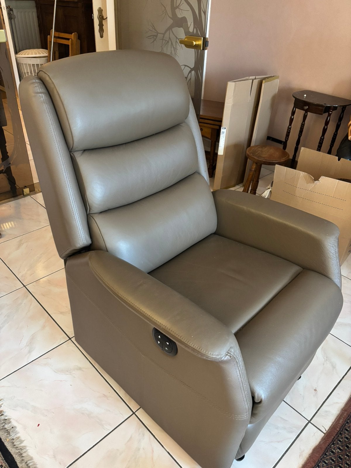 Fauteuil relax électrique, Maison & Meubles, Enlèvement, Comme neuf
