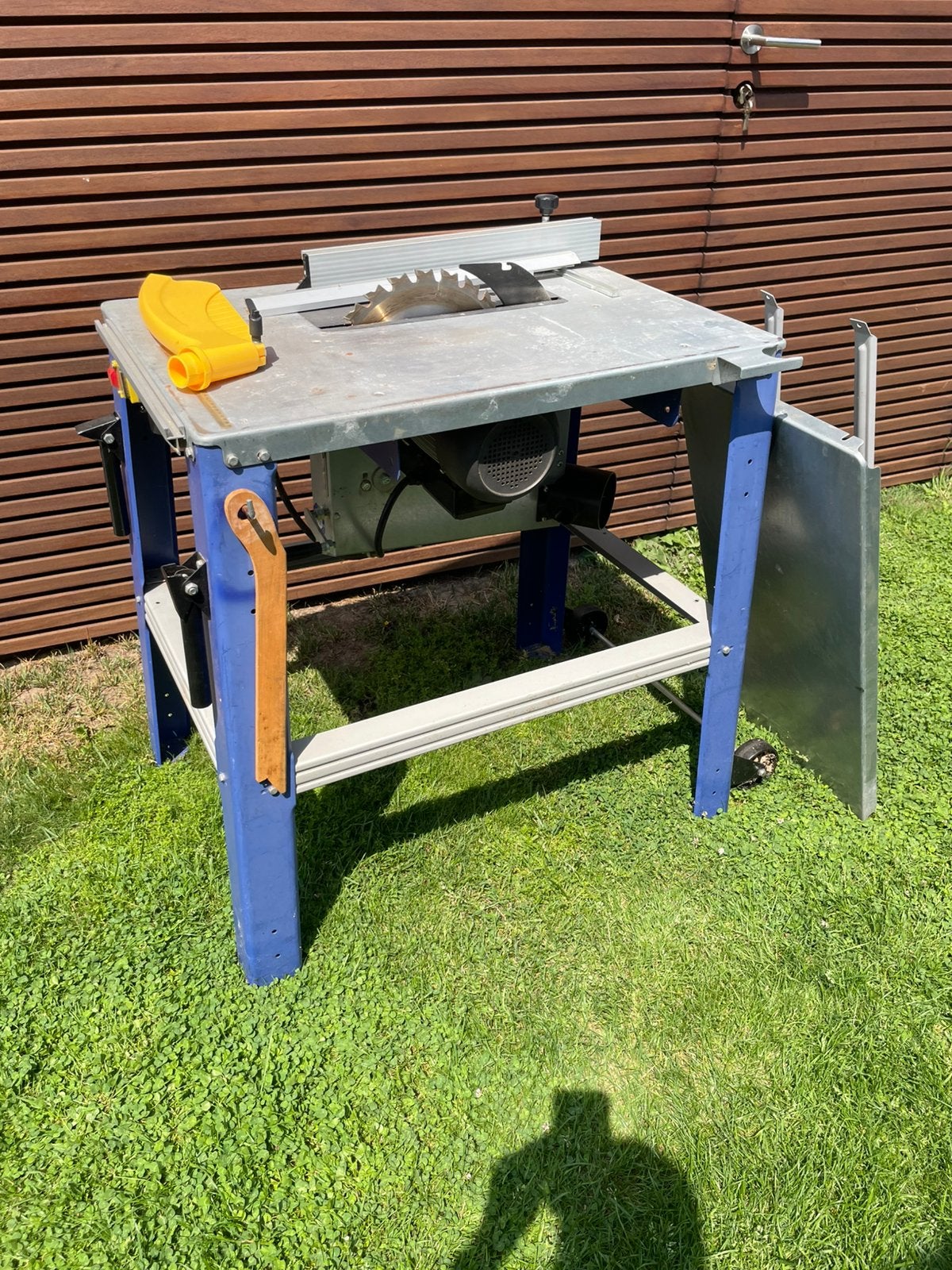 Zaagtafel metabo, Doe-het-zelf en Bouw, Gereedschap | Zaagmachines, Ophalen, Gebruikt, 1200 watt of meer, Afkortzaag