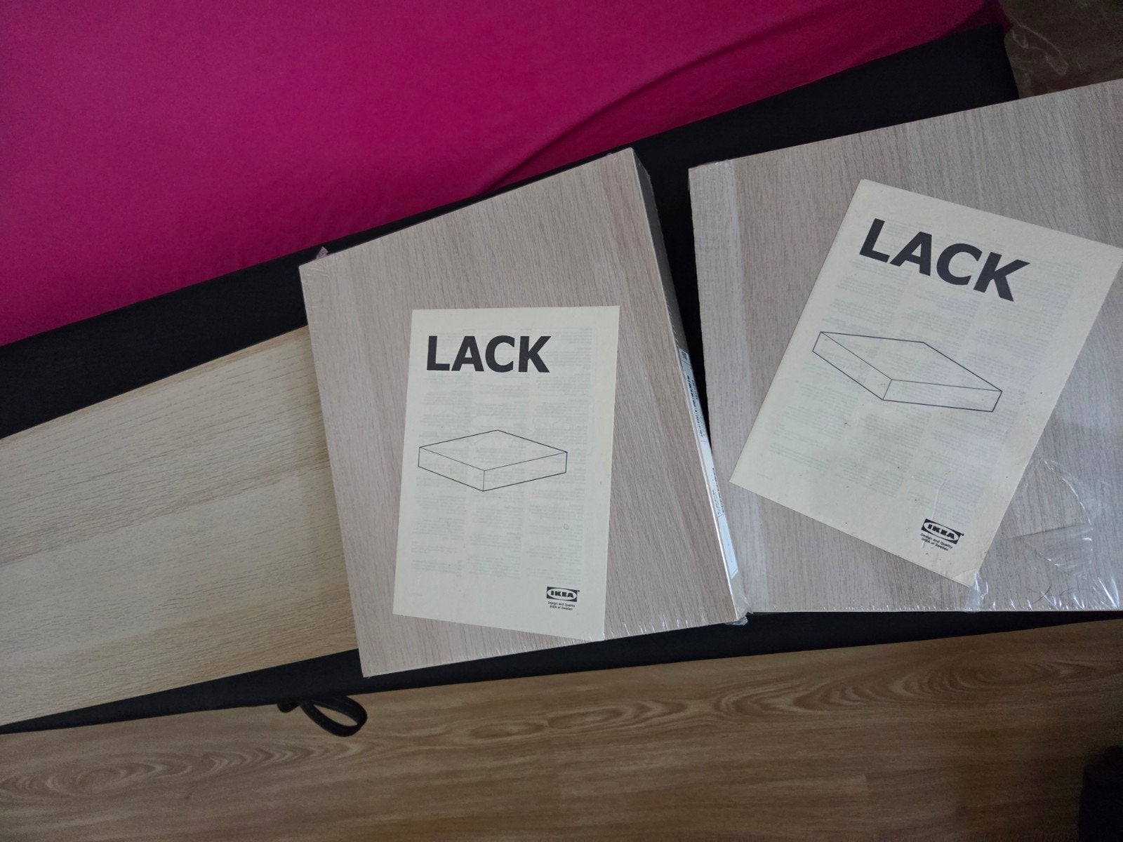 3 wandplanken/schabben van ikea, Huis en Inrichting, Woonaccessoires | Wandplanken en Boekenplanken, Ophalen