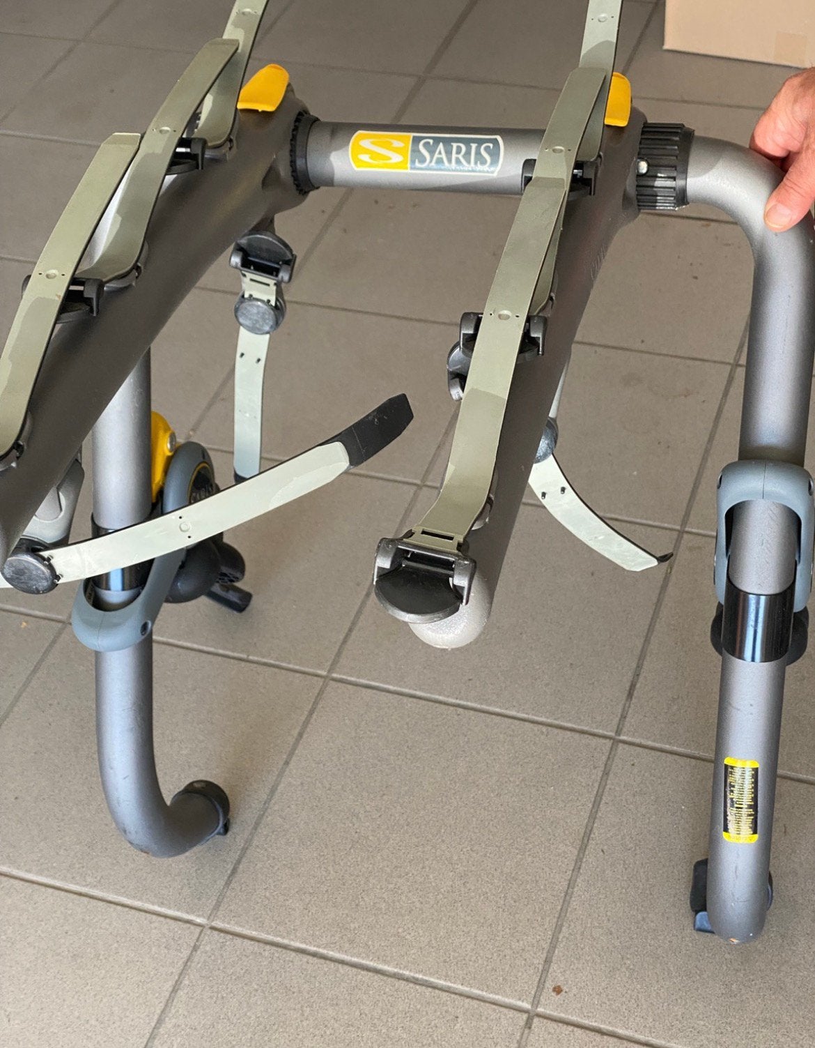 Porte-vélos SARIS – État neuf, Autos : Divers, Porte-vélos, Comme neuf, Enlèvement