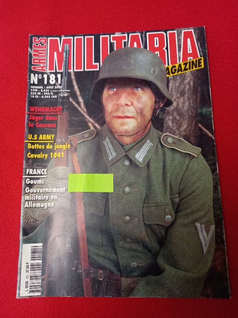 MILITARIA Magazine Nr. 181, Comme neuf, Deuxième Guerre mondiale, Enlèvement, Armée de terre