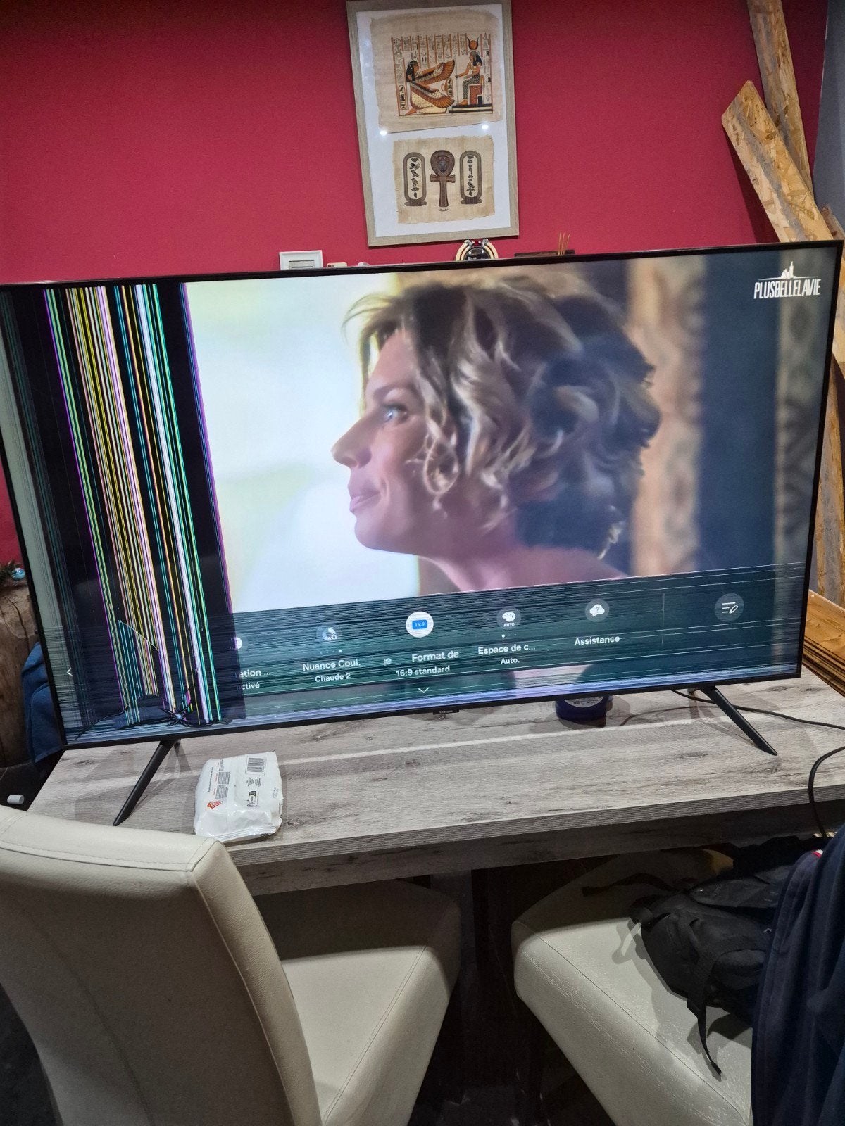 ecran samsung, LED, Enlèvement, Ne fonctionne pas, Smart TV