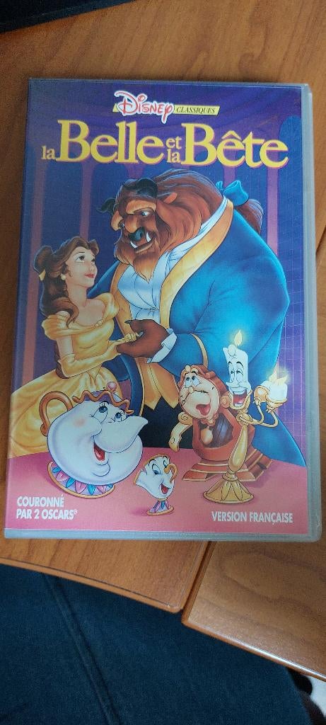 K7 Disney - La belle et la Bête originale / 5 oscars, Enlèvement, Autres personnages, Comme neuf, Autres types