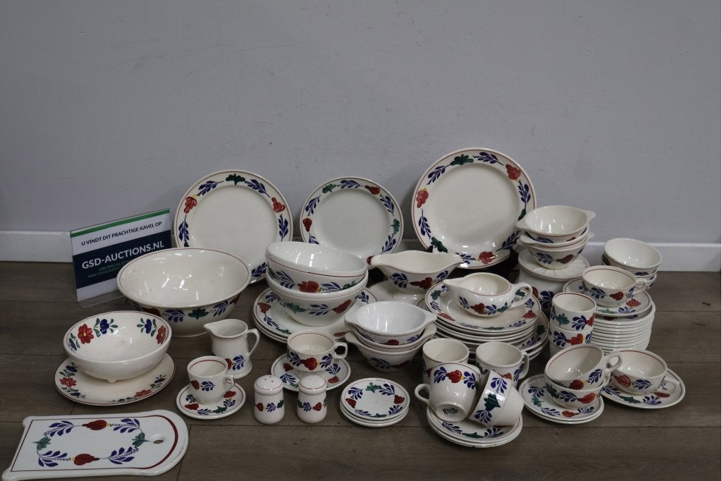 Groot Boerenbont Porseleinen Servies, Enlèvement ou Envoi, Niet ingevuld, Niet ingevuld, Niet ingevuld