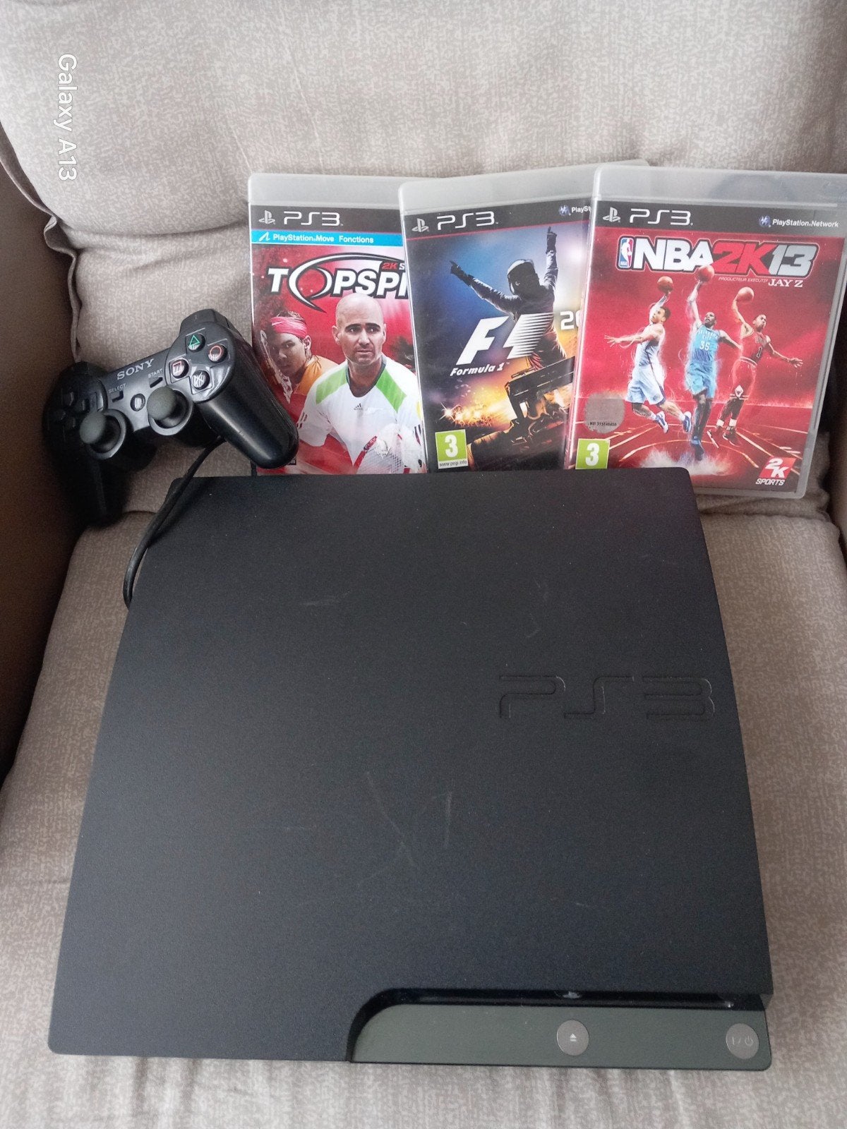 Playstation 3 Sony avec jeux et manette, Enlèvement, Comme neuf, Avec jeux