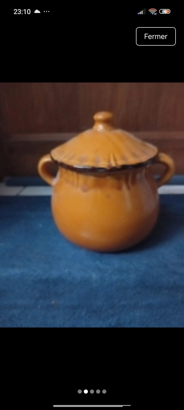 Soupière valflam, Ophalen