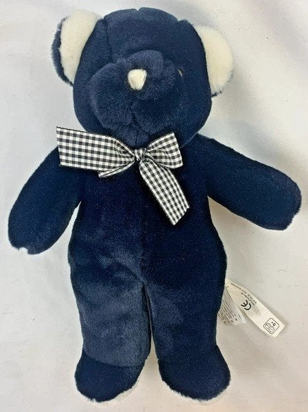 IKEA Viktig Teddybeer knuffel Donkerblauw Vintage 1999 blauw, Kinderen en Baby's, Beer, Blauw, Zo goed als nieuw, Klein (minder dan 20 cm)
