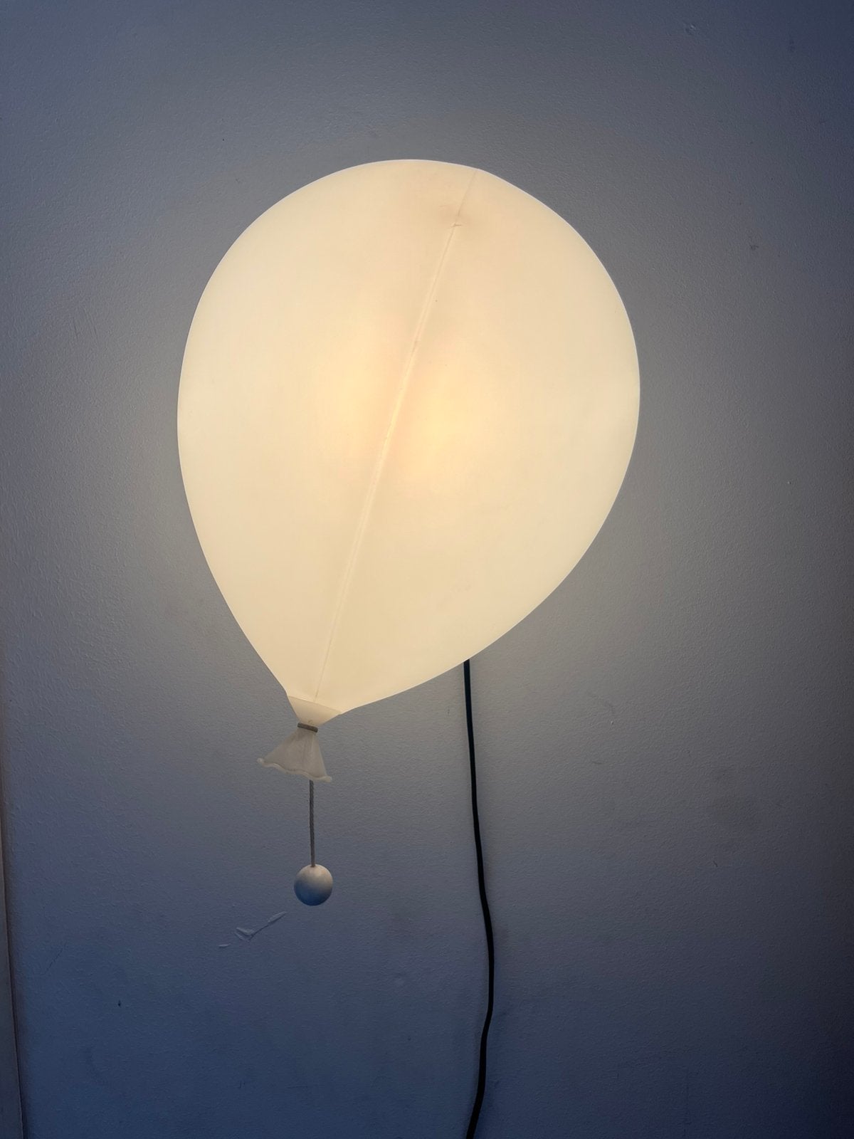 lampe montgolfière vintage par Yves Christin pour Bilumen,, Enlèvement