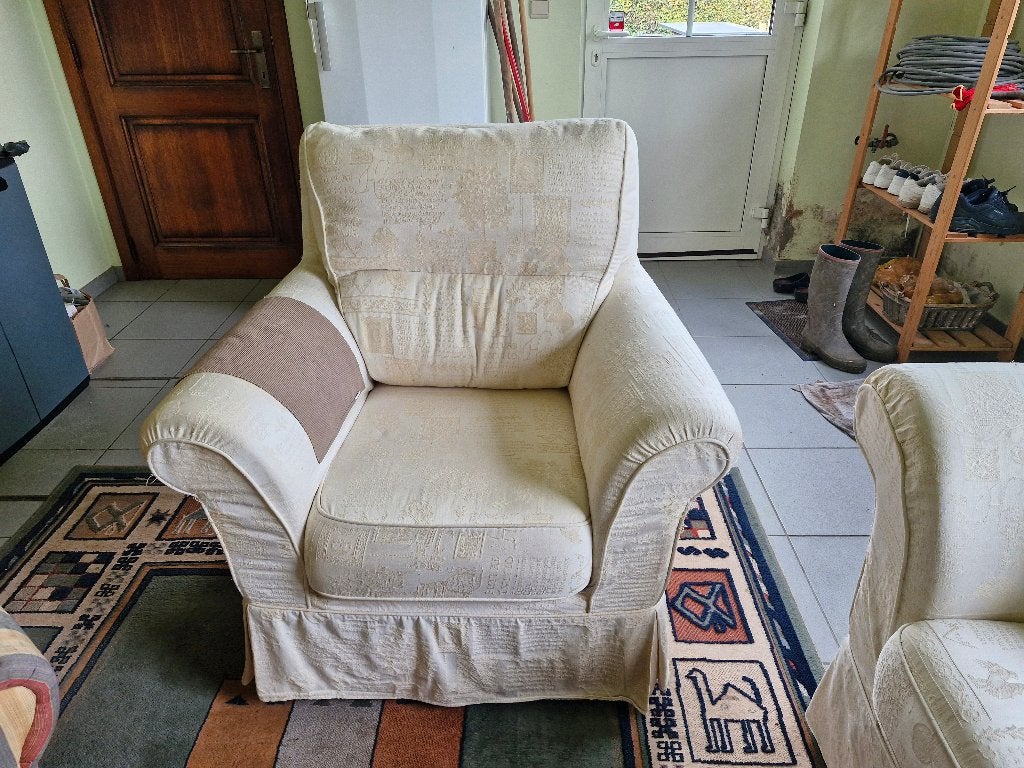Tweezit + eenzit, Huis en Inrichting, Ophalen, Gebruikt, Klassiek, 150 tot 200 cm