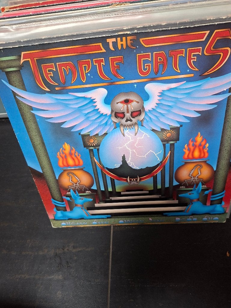 lp - the temple gates - temple gates - vak 9, CD & DVD, Rock, Enlèvement ou Envoi, Utilisé, Pochette photo
