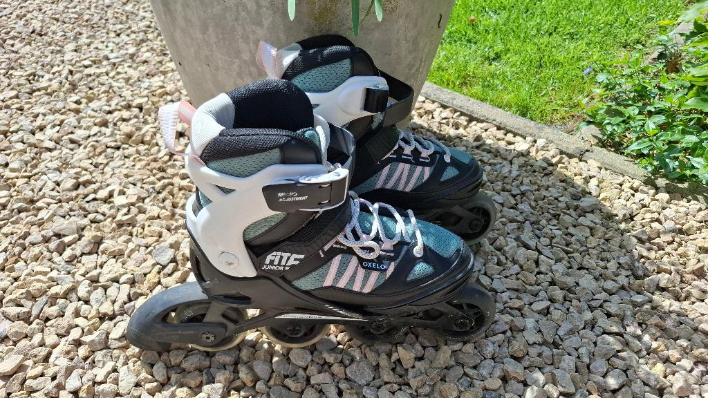 Oxelo inline skates maat 35-38, Sports & Fitness, Patins à roulettes alignées, Utilisé, Rollers 4 roues en ligne, Autres marques