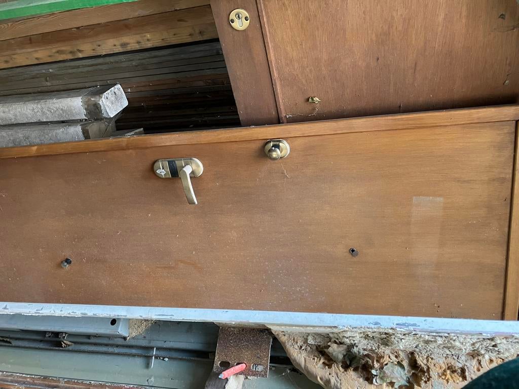 Veiligheidsdeur paniekkamer Dierre, Ophalen, Gebruikt, Minder dan 80 cm, Binnendeur