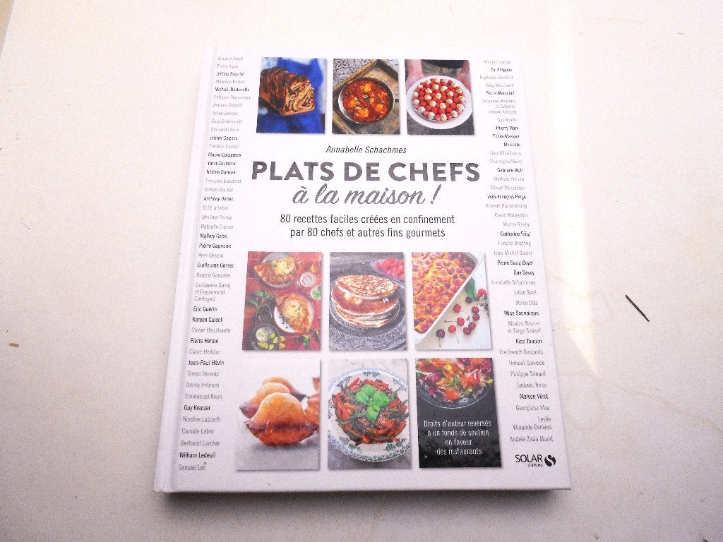 livre cuisine "Plats de chefs à la maison " 80 recettes, Enlèvement ou Envoi, Comme neuf