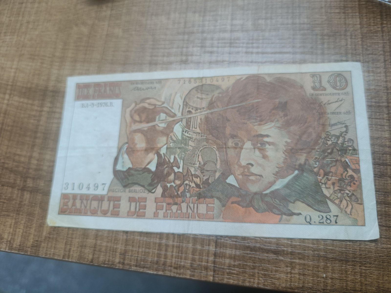 10 francs français, Enlèvement, France, Billets en vrac