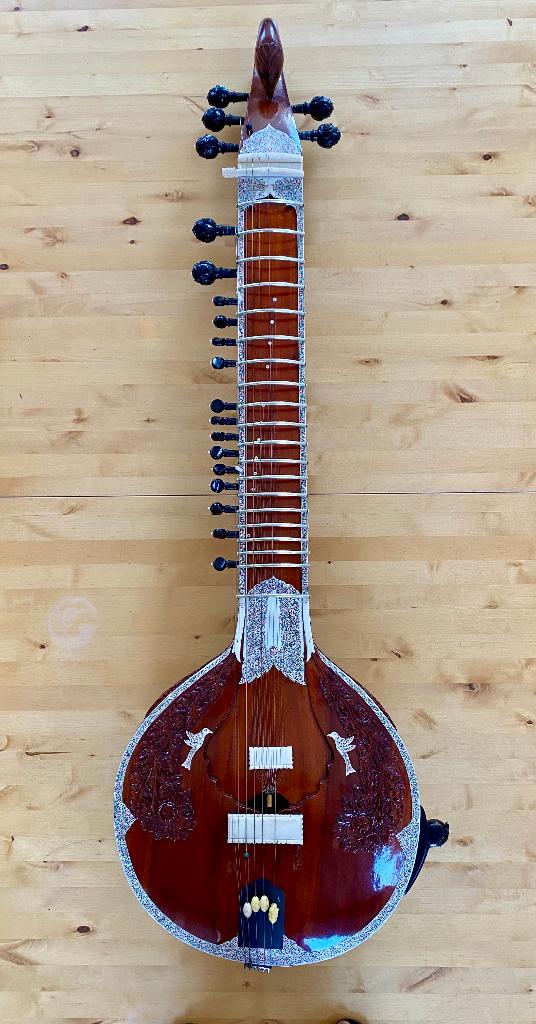 Surbahar (Sitar basse/alto, inde) - Gurusoundz, Musique & Instruments, Instruments à corde | Autre, Enlèvement, Utilisé, Autres types
