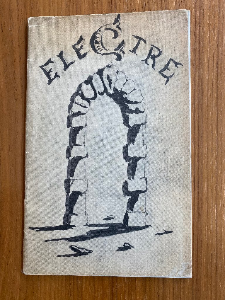 Electre Jean Giraudoux Louis Jouvet Bouchene 1937, Enlèvement ou Envoi