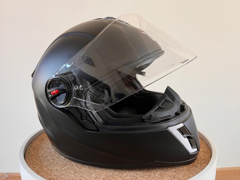 Casque RXA pour enfants avec Scala Rider Q1 intégré, Motos, Autres marques, Seconde main, Enlèvement ou Envoi, Casque intégral
