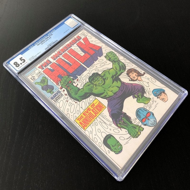 Incredible Hulk Vol.1 #116 CGC (1969) VF+ (8.5), Marvel Comics, Comme neuf, Comics, Amérique