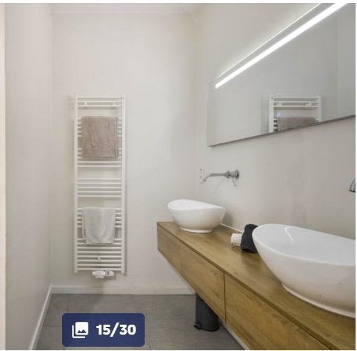 GRATIS Badkamerspiegel met LED, Huis en Inrichting, Badkamer | Badkamermeubels, Ophalen, Gebruikt, Overige typen