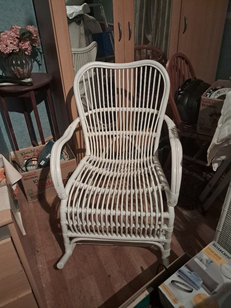 rocking chair, Enlèvement, Comme neuf, Osier ou Rotin