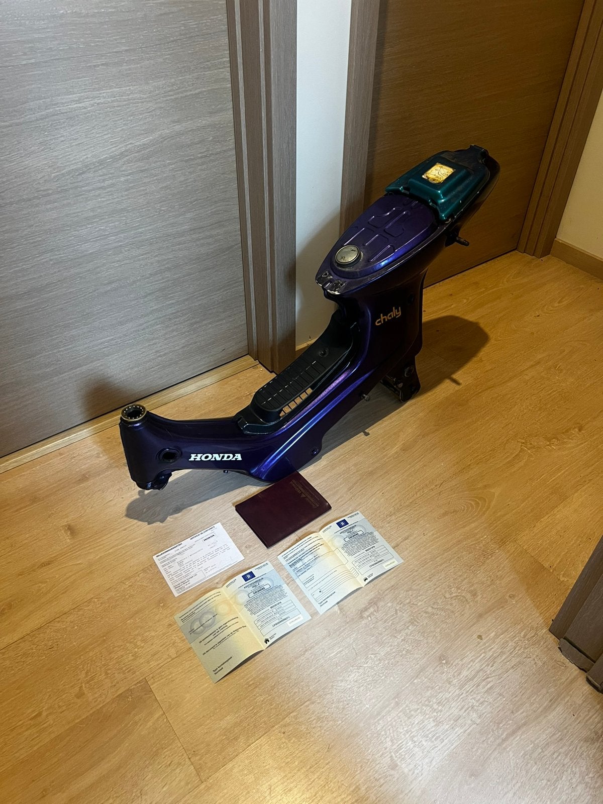 Unieke honda chaly cf50 6v kader + extras, Motoren, Onderdelen | Honda, Gebruikt, Ophalen