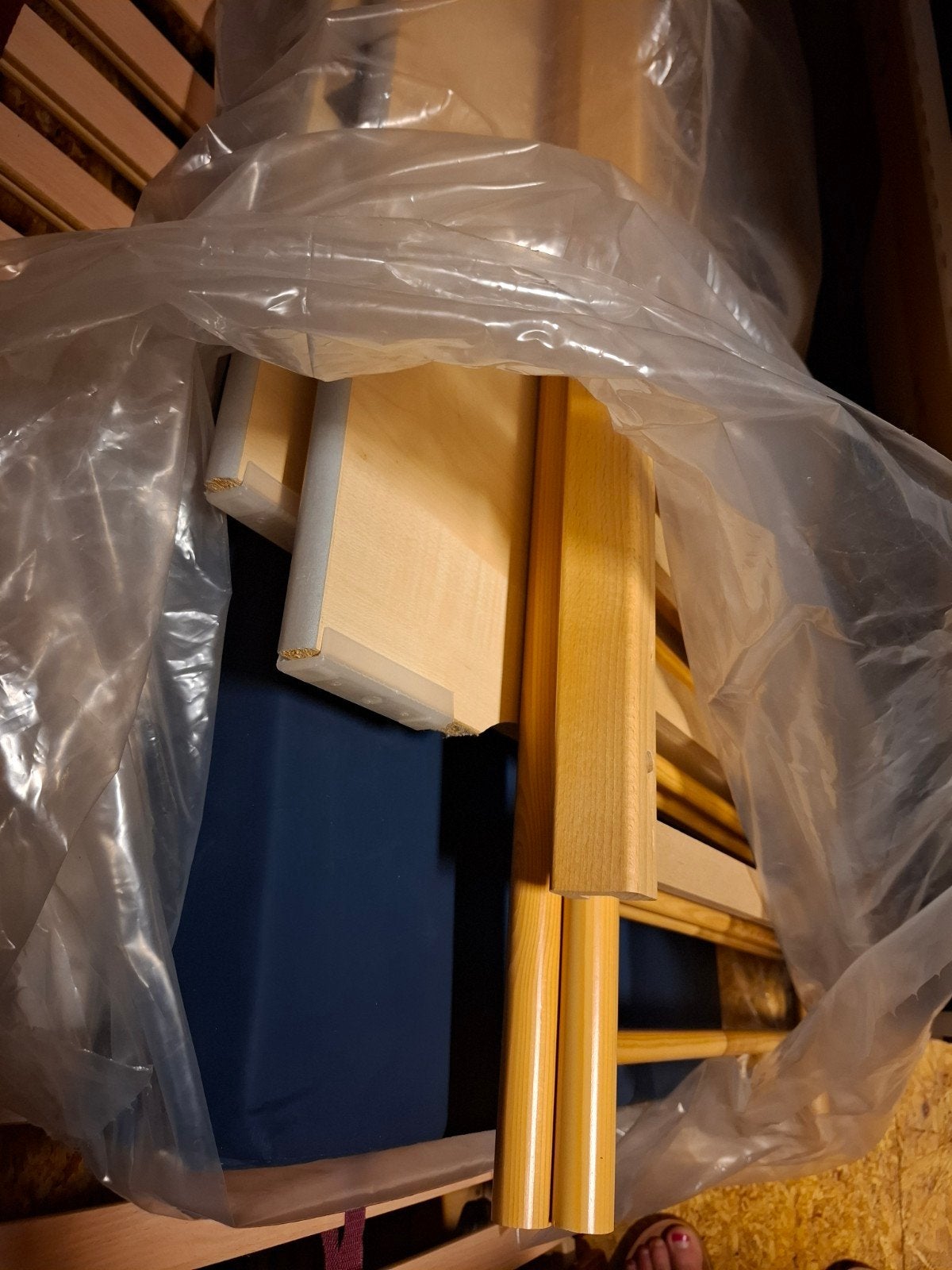 kinderbedje met matras, Ophalen, Gebruikt, Matras