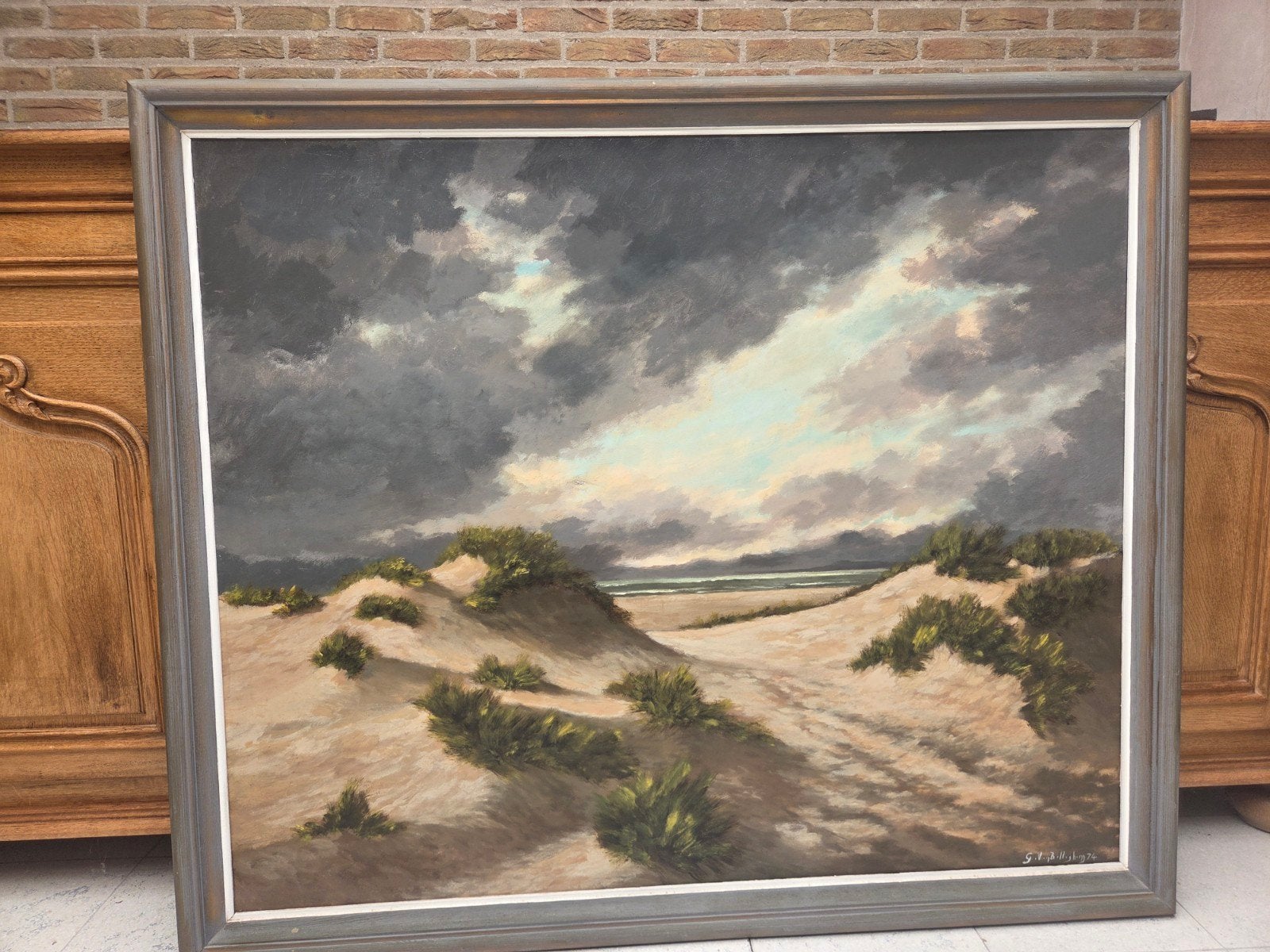 Schilderij van Vanbelleghem G., Enlèvement