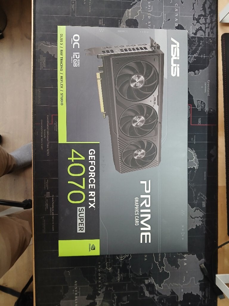 ASUS Prime Nvidia GeForce RTX 4070 Super OC, Computers en Software, Gebruikt, GDDR6, PCI-Express 4, Ophalen of Verzenden