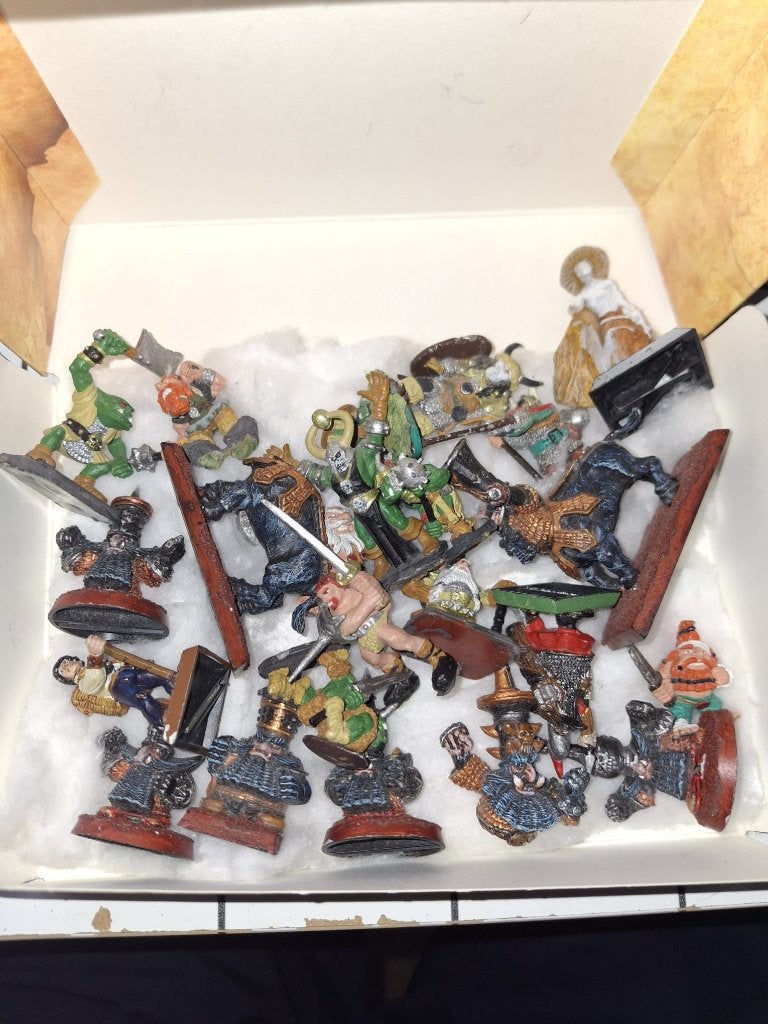Collection warhammer (old world - AOS - SDA), Enlèvement ou Envoi, Figurine(s), Utilisé, Peint