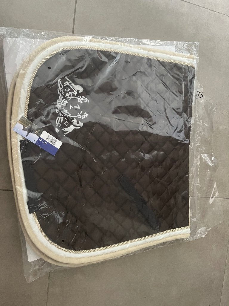 Tapis de selle cheval, Animaux & Accessoires, Neuf, Tapis de selle, Enlèvement, Brun
