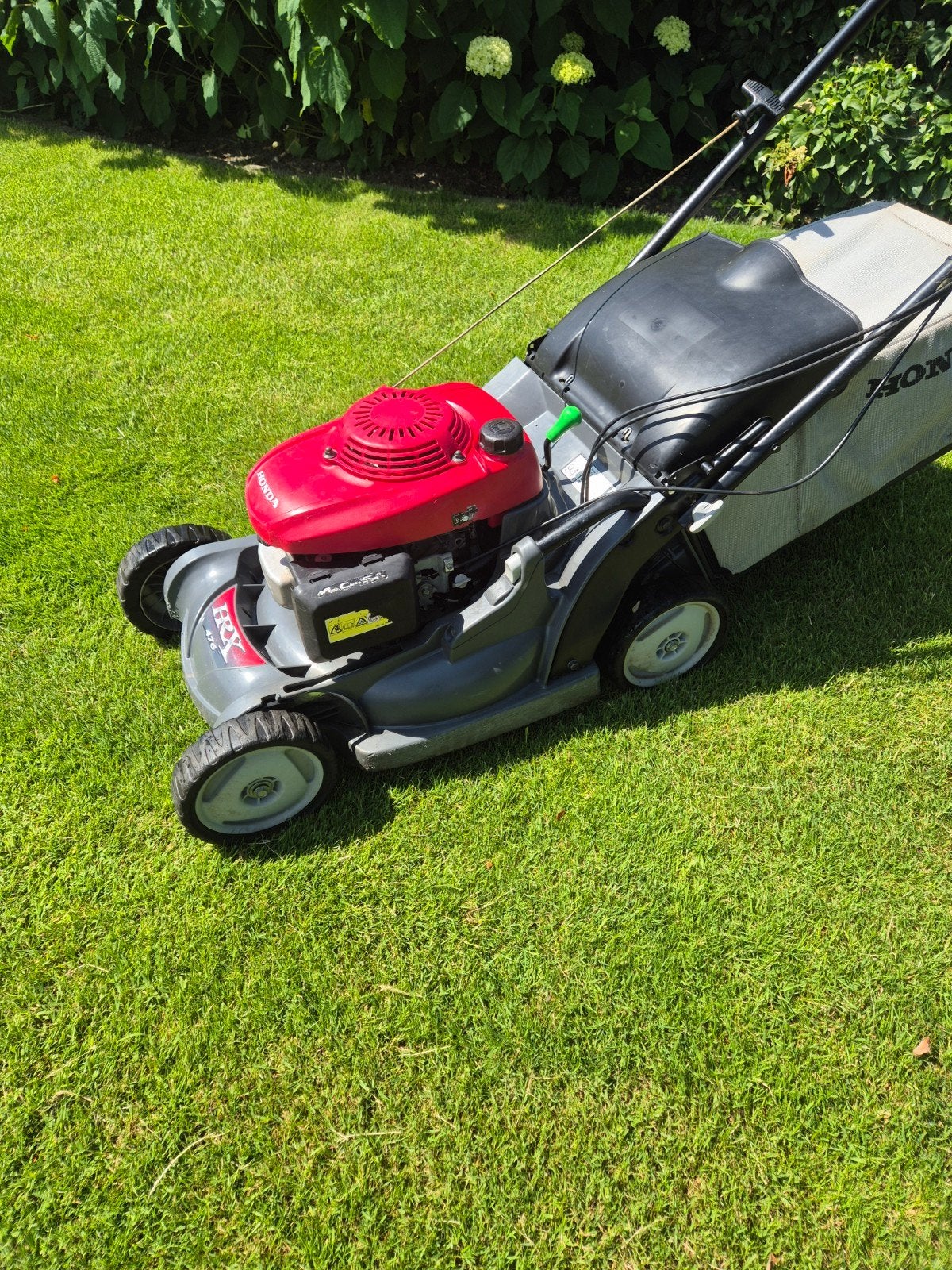 Honda HRX 476 benzine grasmaaier, Tuin en Terras, Grasmaaiers, Ophalen